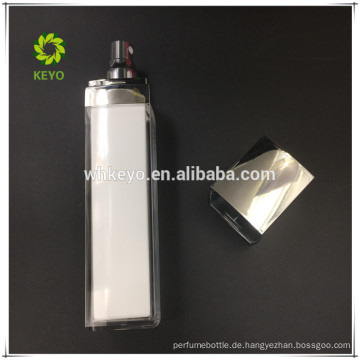 120ml Kunststoff quadratische Flasche benutzerdefinierte Kunststoff Flasche Acryl Pumpflasche